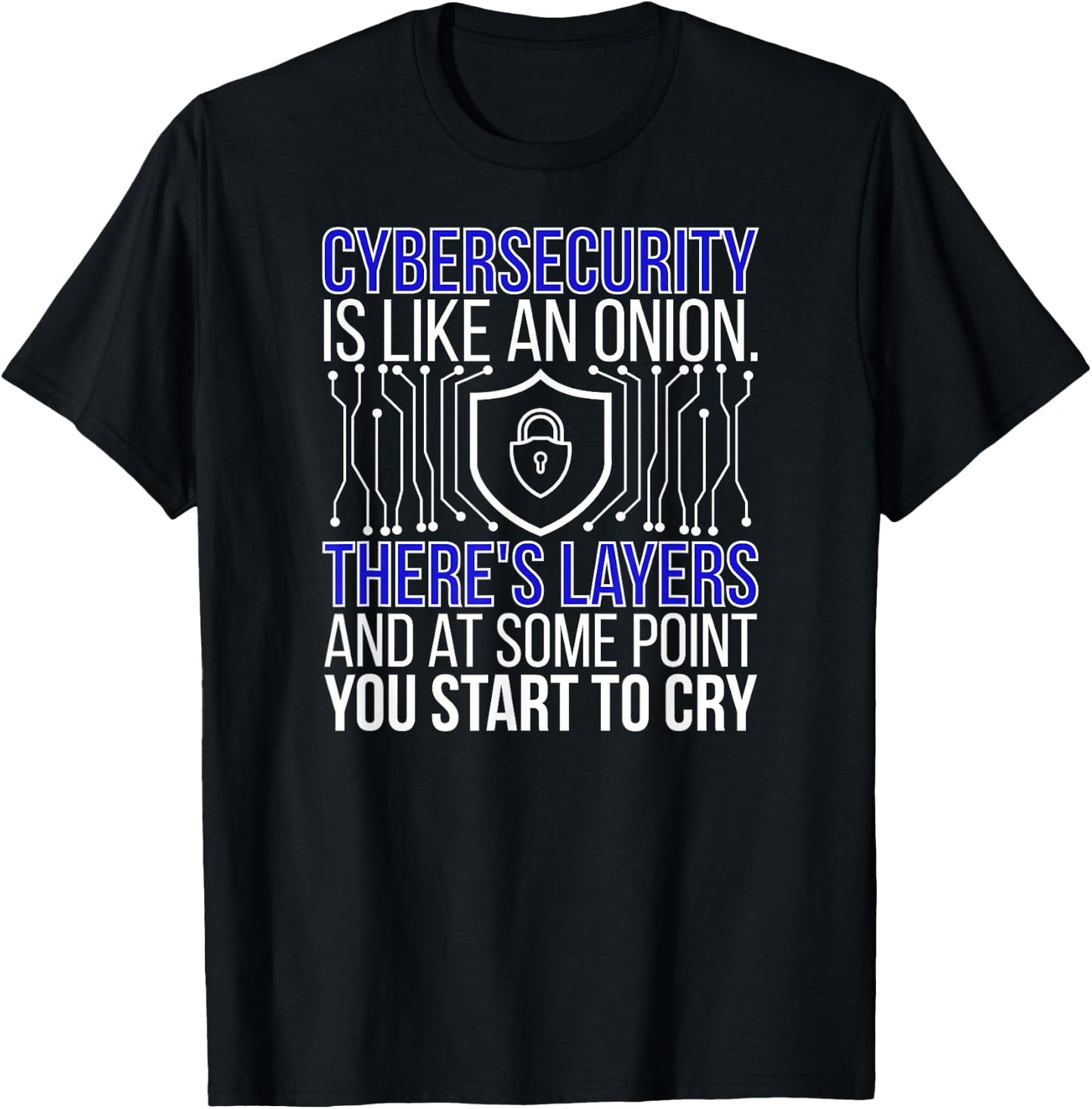 Funny Cybersecurity Professional Cybersecurity Specialist T-Shirt - T-Shirt | Black