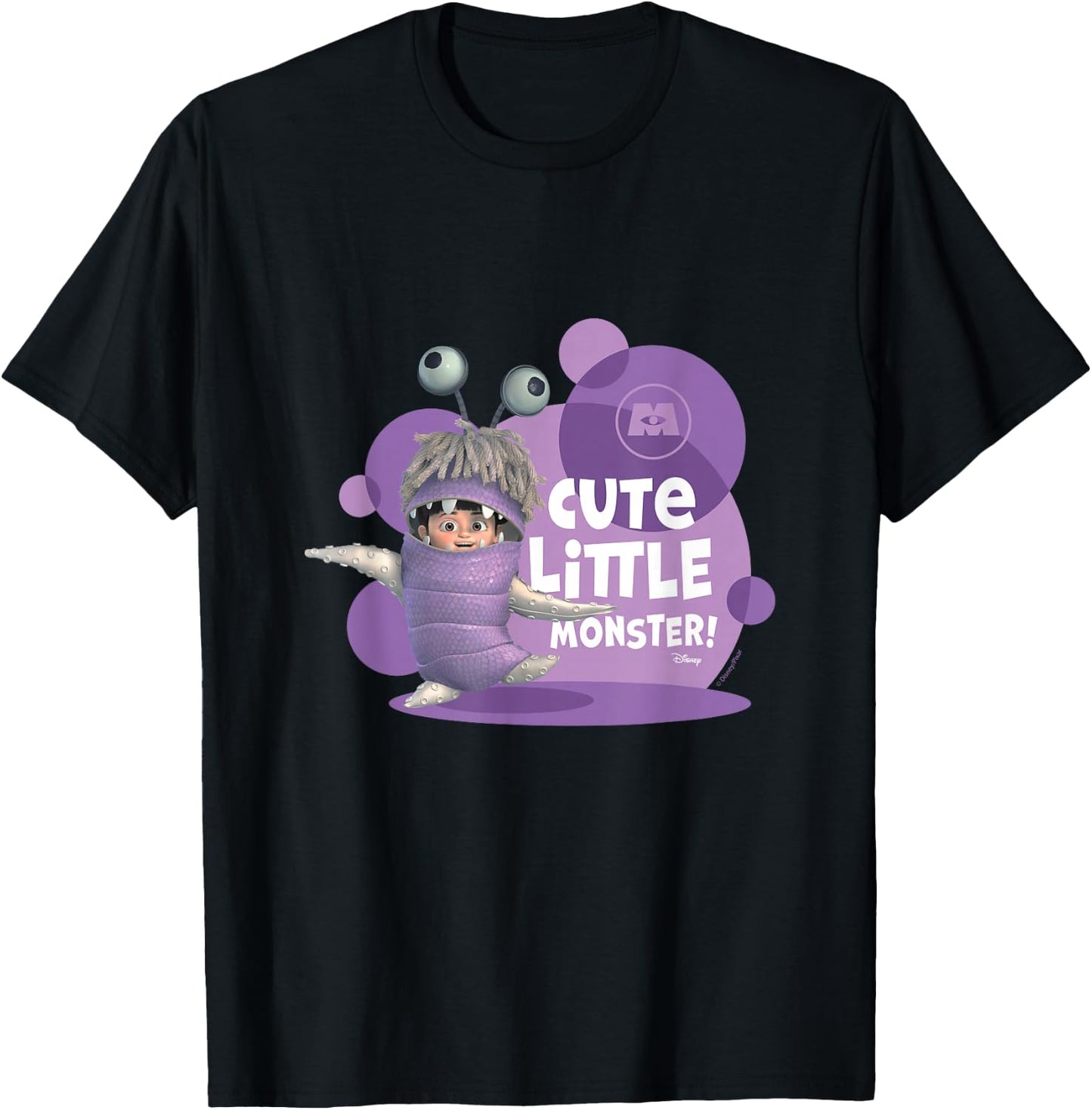 Monsters Inc - Boo Cute Little Monsters T-Shirt - T-Shirt | Black