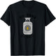 Propane Gas Tank Pun - No Pane No Gain T-Shirt - T-Shirt | Black