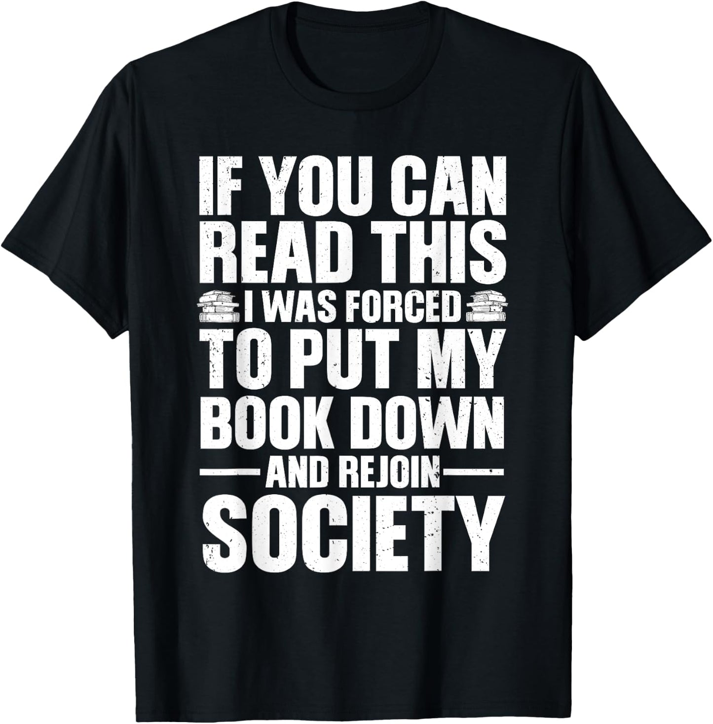 Funny Reading Design Women Book Nerd Reading Lovers T-Shirt - T-Shirt | Black