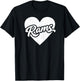 Vintage Rams School Spirit Go Rams Love T-Shirt - T-Shirt | Black