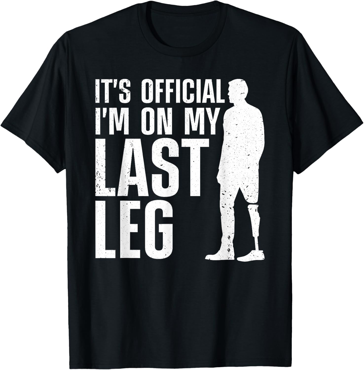 Cool Leg Amputee Art Women Prosthetic Leg Amputation Small T-Shirt - T-Shirt | Black