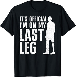 Cool Leg Amputee Art Women Prosthetic Leg Amputation Small T-Shirt - T-Shirt | Black