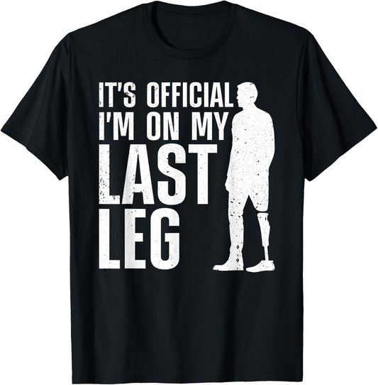 Cool Leg Amputee Art Women Prosthetic Leg Amputation Small T-Shirt - T-Shirt | Black