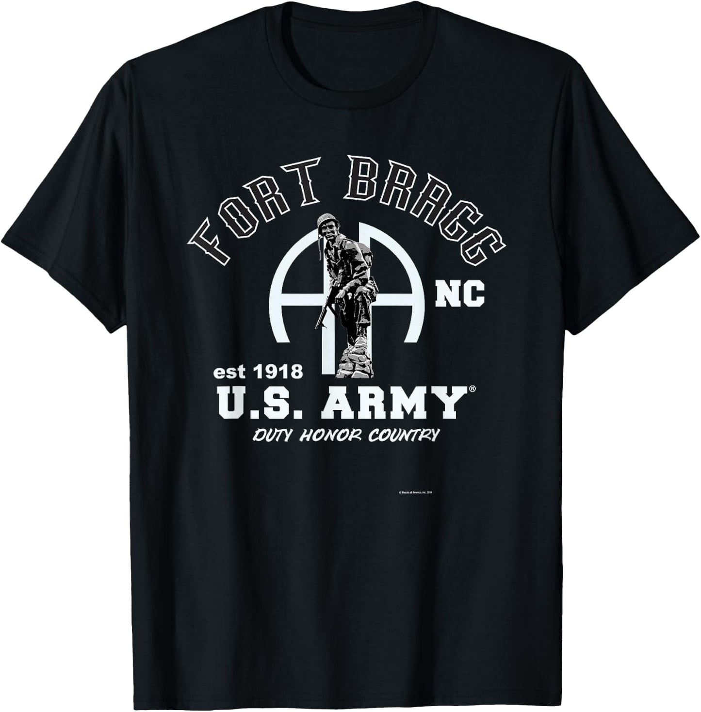 Fort Bragg - U.s. Army T-Shirt - T-Shirt | Black