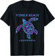 Venice Beach California Sea Turtle Travel Souvenir T-Shirt - T-Shirt | Black