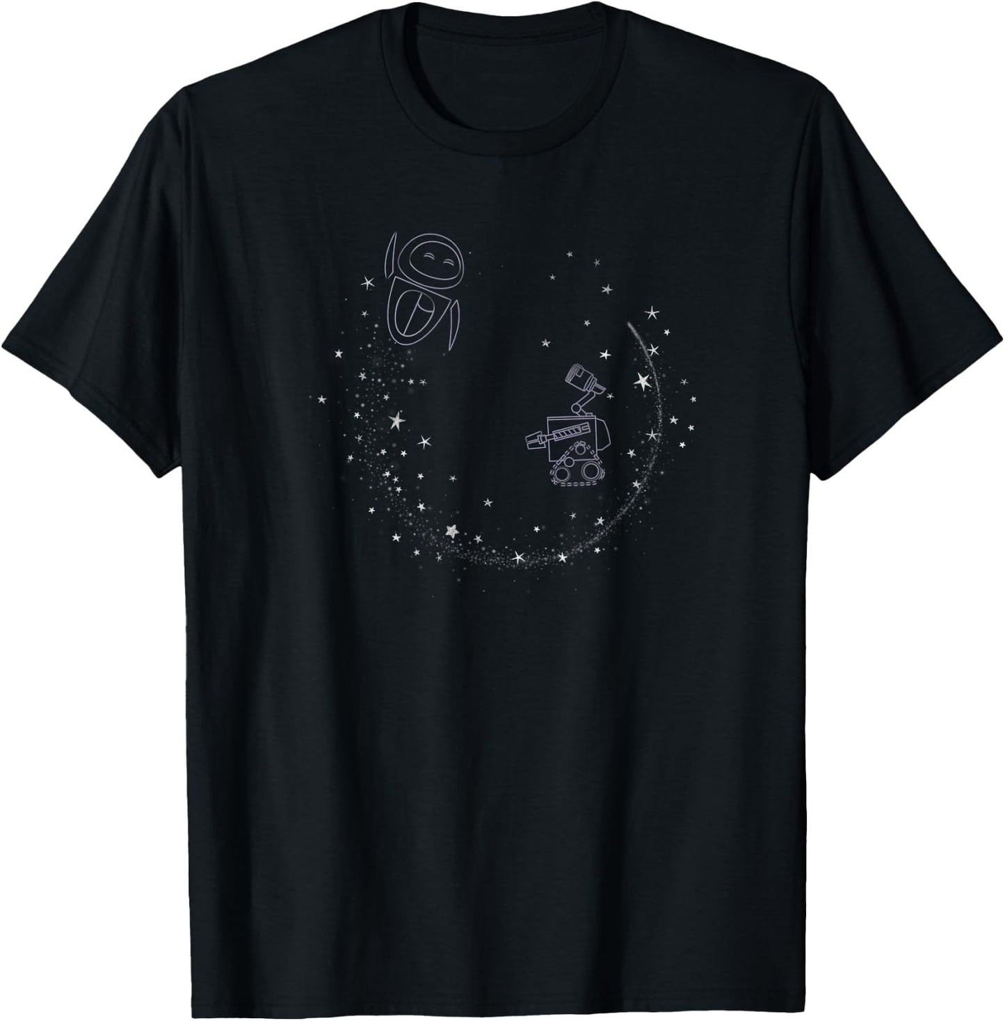 Disney Pixar Wall-E Celestial Dance T-Shirt - T-Shirt | Black