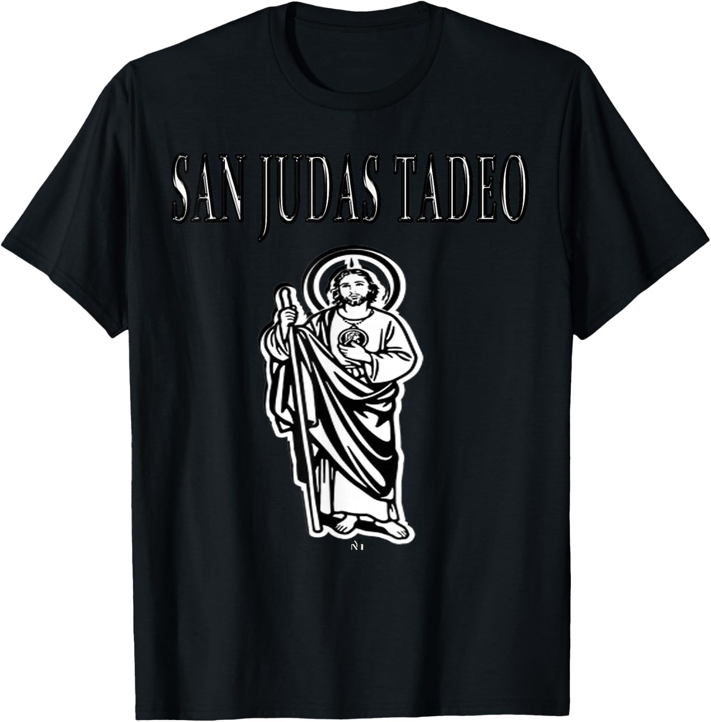 San Judas tadeo camisa san Juditas Shirts Mexican shirts T-Shirt - T-Shirt | Black