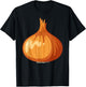 Funny Halloween Onion Cheap Last Minute Kawaii Costume T-Shirt - T-Shirt | Black