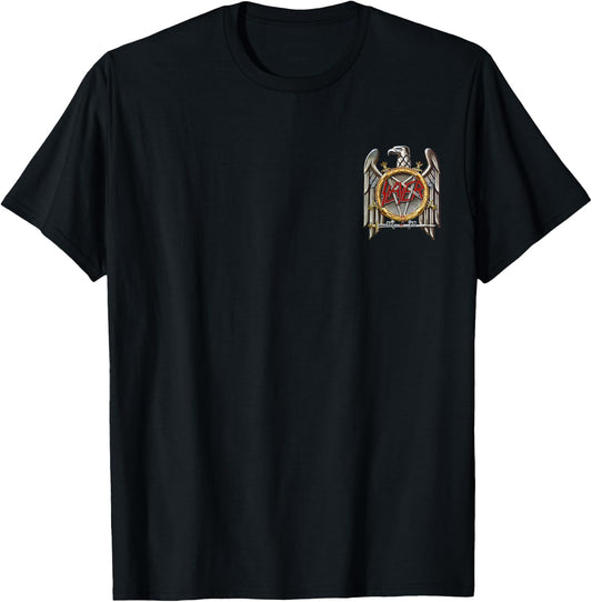 Slayer Eagle Small Logo T-Shirt - T-Shirt | Black