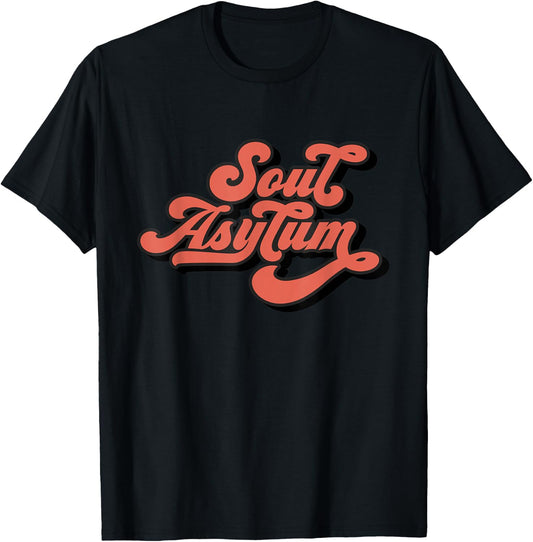 Soul Asylum 70's Vintage Retro Art Gift T-Shirt - T-Shirt | Black