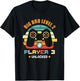 Big Bro Level 2 Player 3 Unlocked Gaming Big Brother Again T-Shirt - T-Shirt | Black