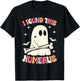 I Found This Humerus Funny Ghost Spooky Season Halloween T-Shirt - T-Shirt | Black