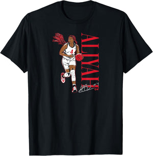 Aliyah Boston: Player Pose - Women's Basketball T-Shirt - T-Shirt | Black