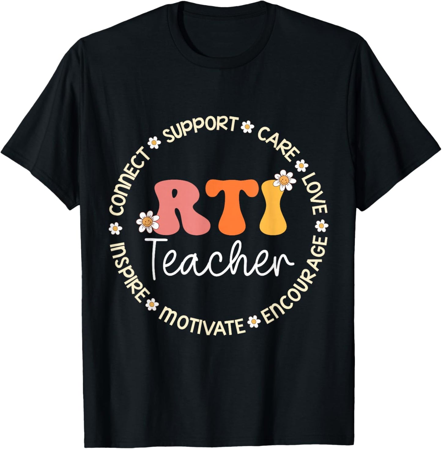 RTI Teacher Appreciation Week Back to School Women Kids T-Shirt - T-Shirt | Black