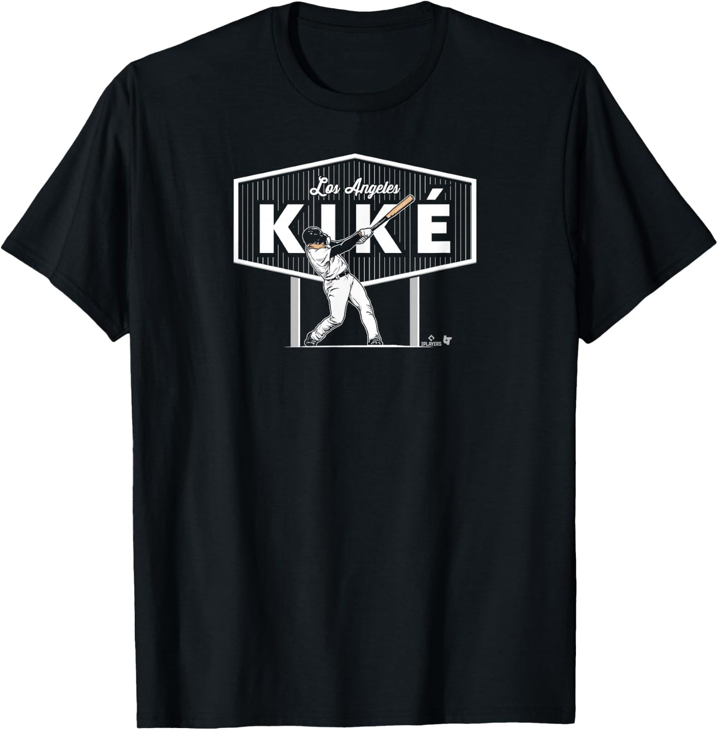 Kiké Hernandez - L.A. Kiké - Los Angeles Baseball T-Shirt - T-Shirt | Black