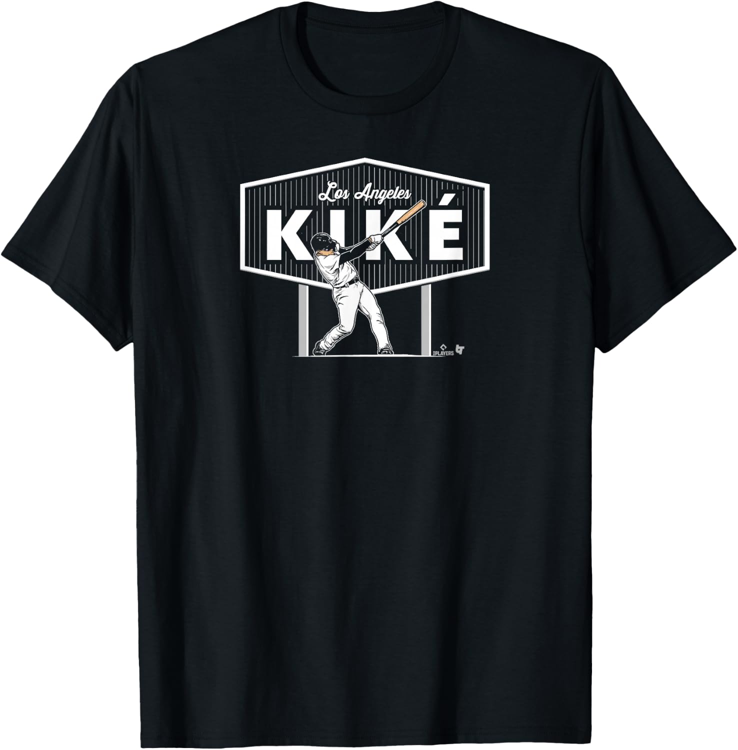 Kiké Hernandez - L.A. Kiké - Los Angeles Baseball T-Shirt - T-Shirt | Black