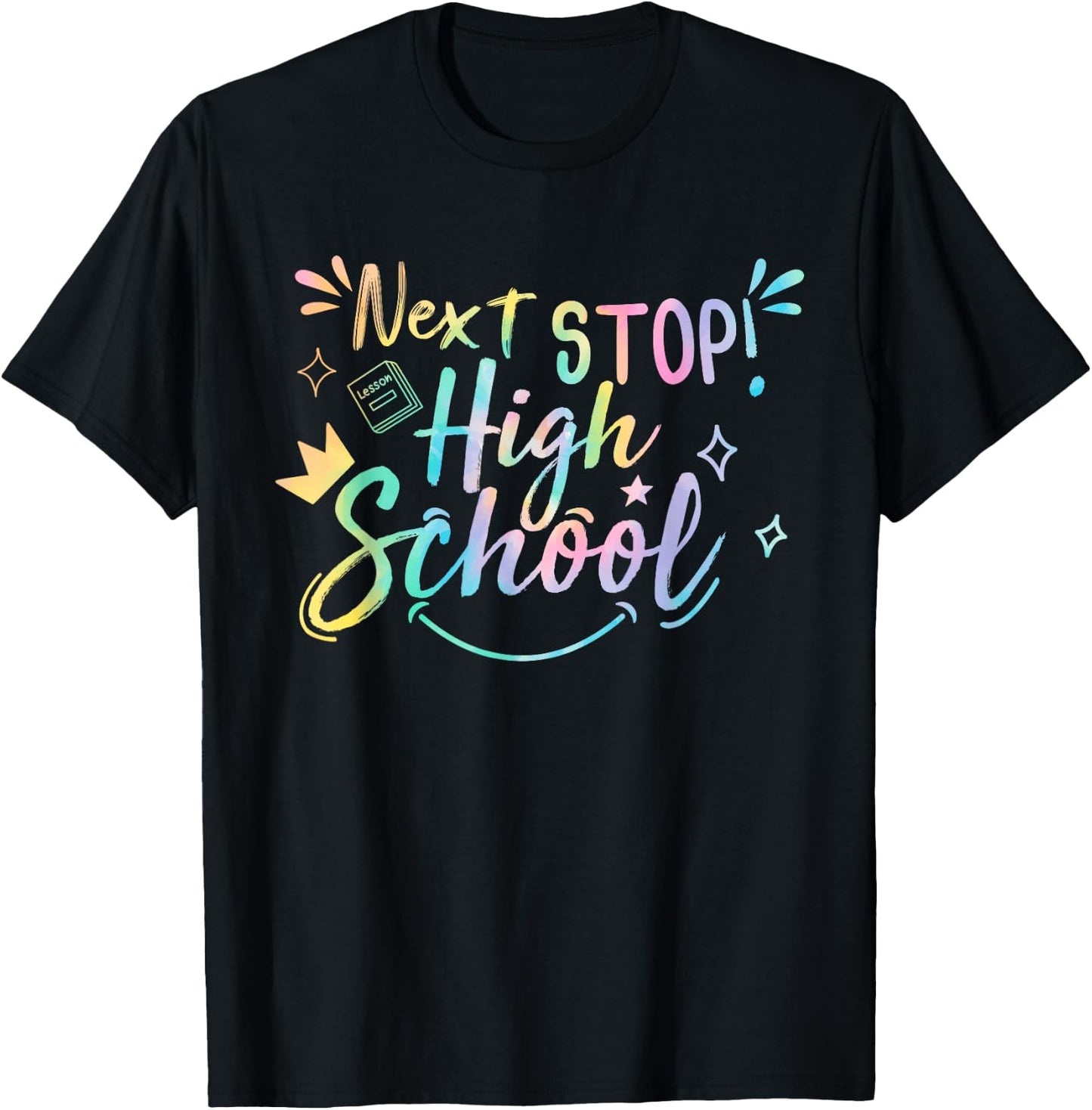 2023 Junior High School Funny Middle School Graduation T-Shirt - T-Shirt | Black