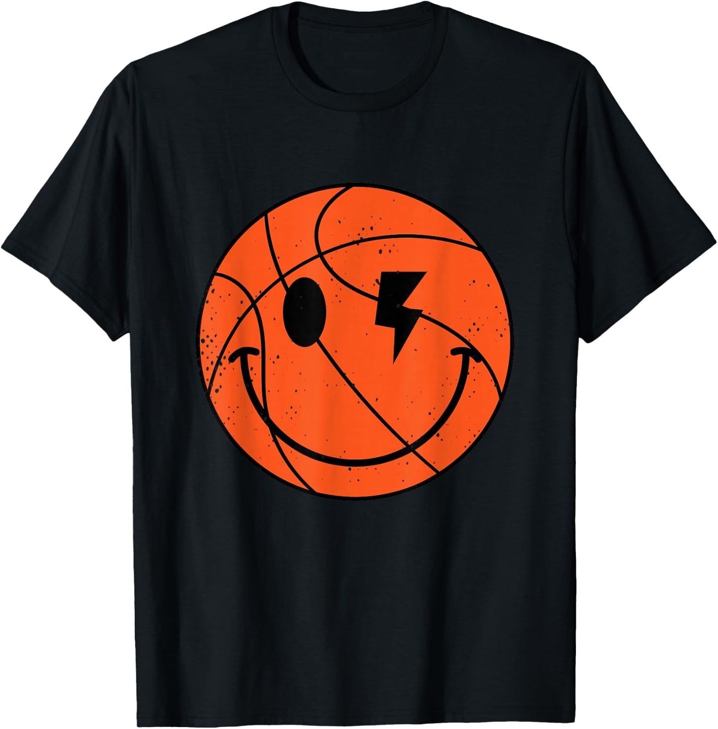 Cool Basketball for Boys Toddlers Men Women Girls Youth T-Shirt - T-Shirt | Black