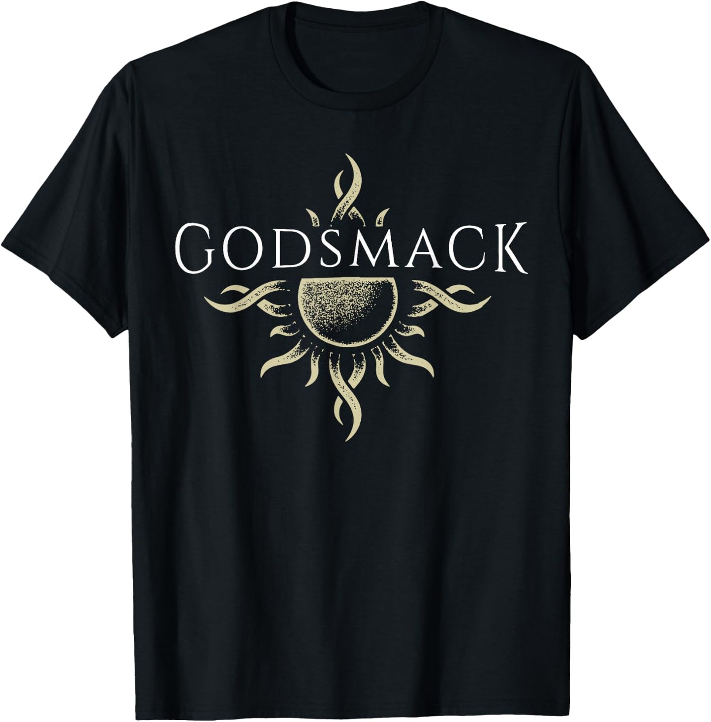 Godsmack – Logo Sun On Navy T-Shirt - T-Shirt | Black
