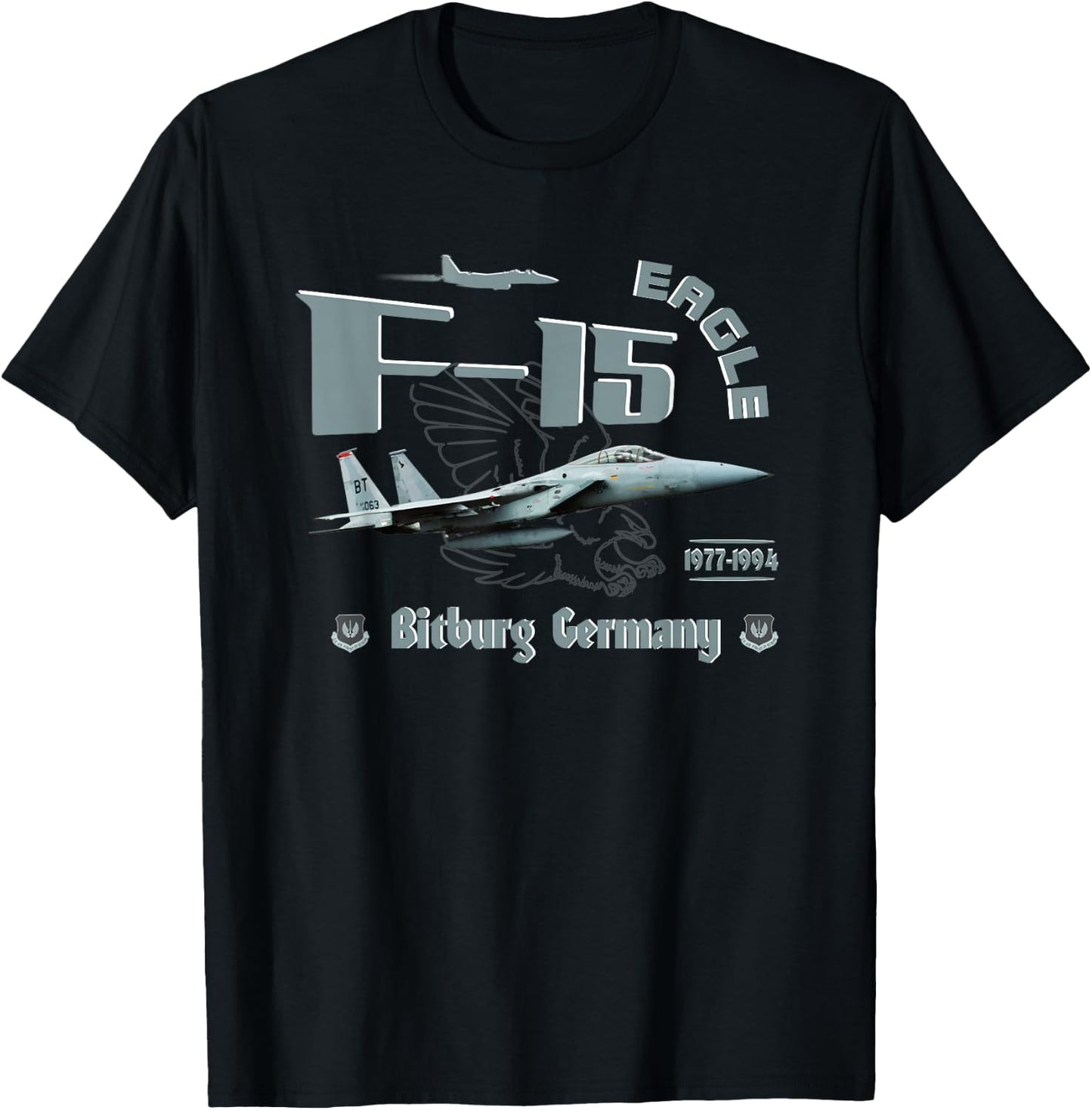 TSH Designs -Adults Black Classic Fit Short Sleeve T-Shirt - T-Shirt | Black