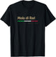 Mola di Bari Italian City Retro Italy Flag T-Shirt - T-Shirt | Black