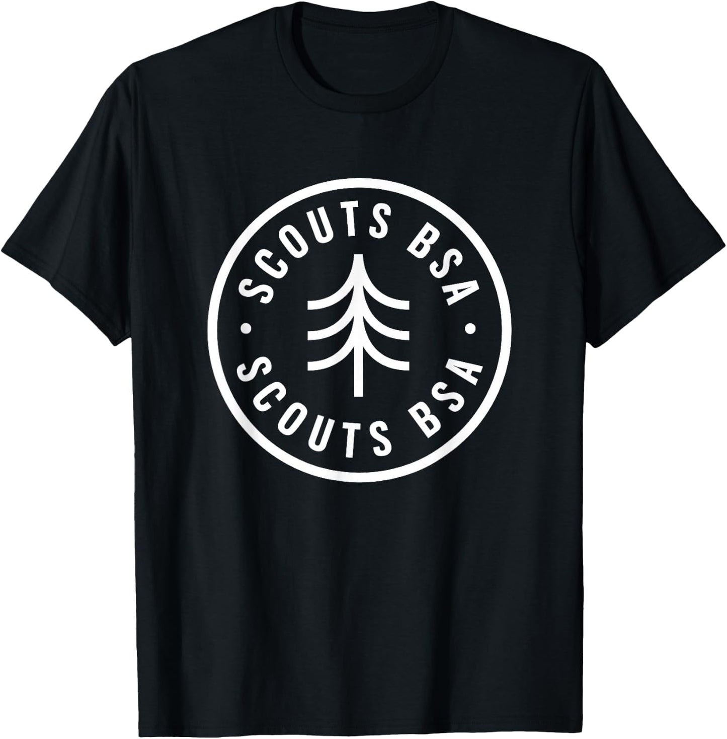 Scouts BSA Badge T-Shirt - T-Shirt | Black