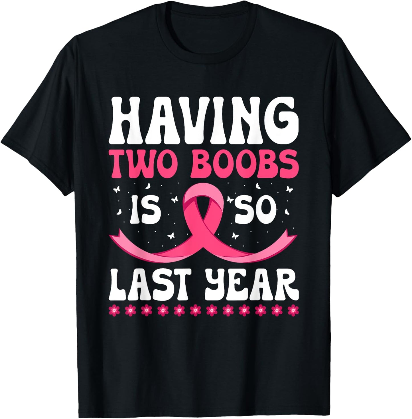 Funny Breast Cancer Design - Mastectomy Recovery T-Shirt - T-Shirt | Black
