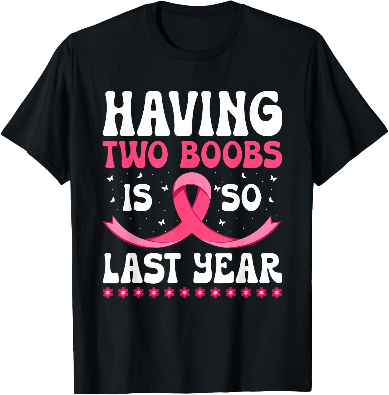 Funny Breast Cancer Design - Mastectomy Recovery T-Shirt - T-Shirt | Black