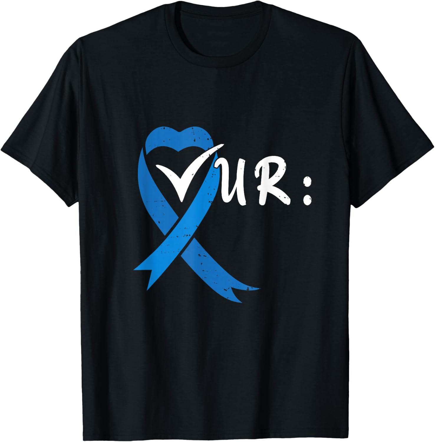 Check Your Colon Colonoscopies Colon Cancer Awareness T-Shirt - T-Shirt | Black