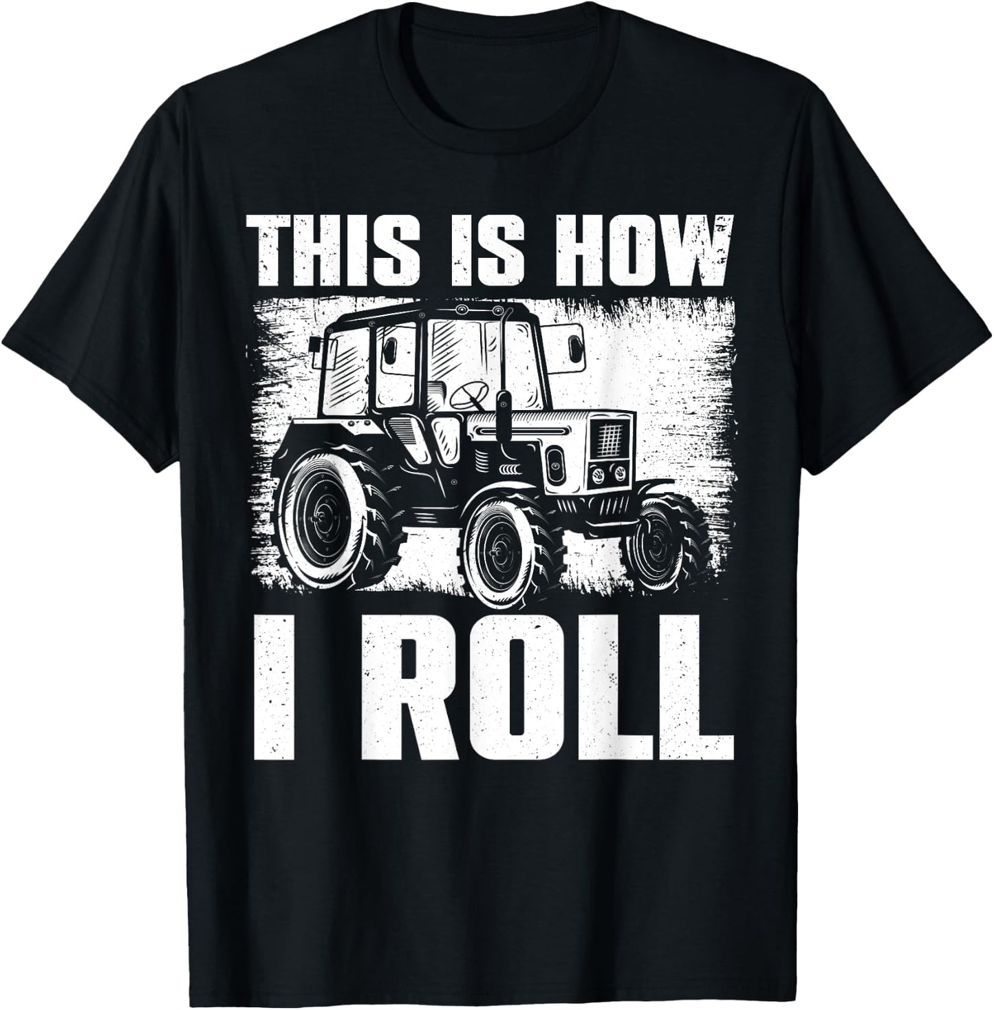 Cool Farming Tractor Art Women Tractor Lover Farmer T-Shirt - T-Shirt | Black