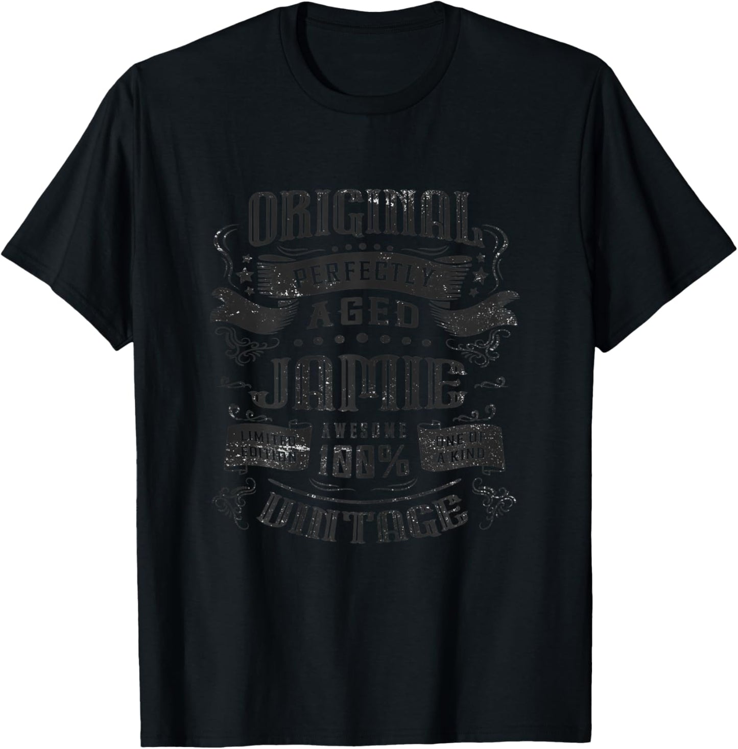 Jamie Original Vintage T-Shirt - T-Shirt | Black