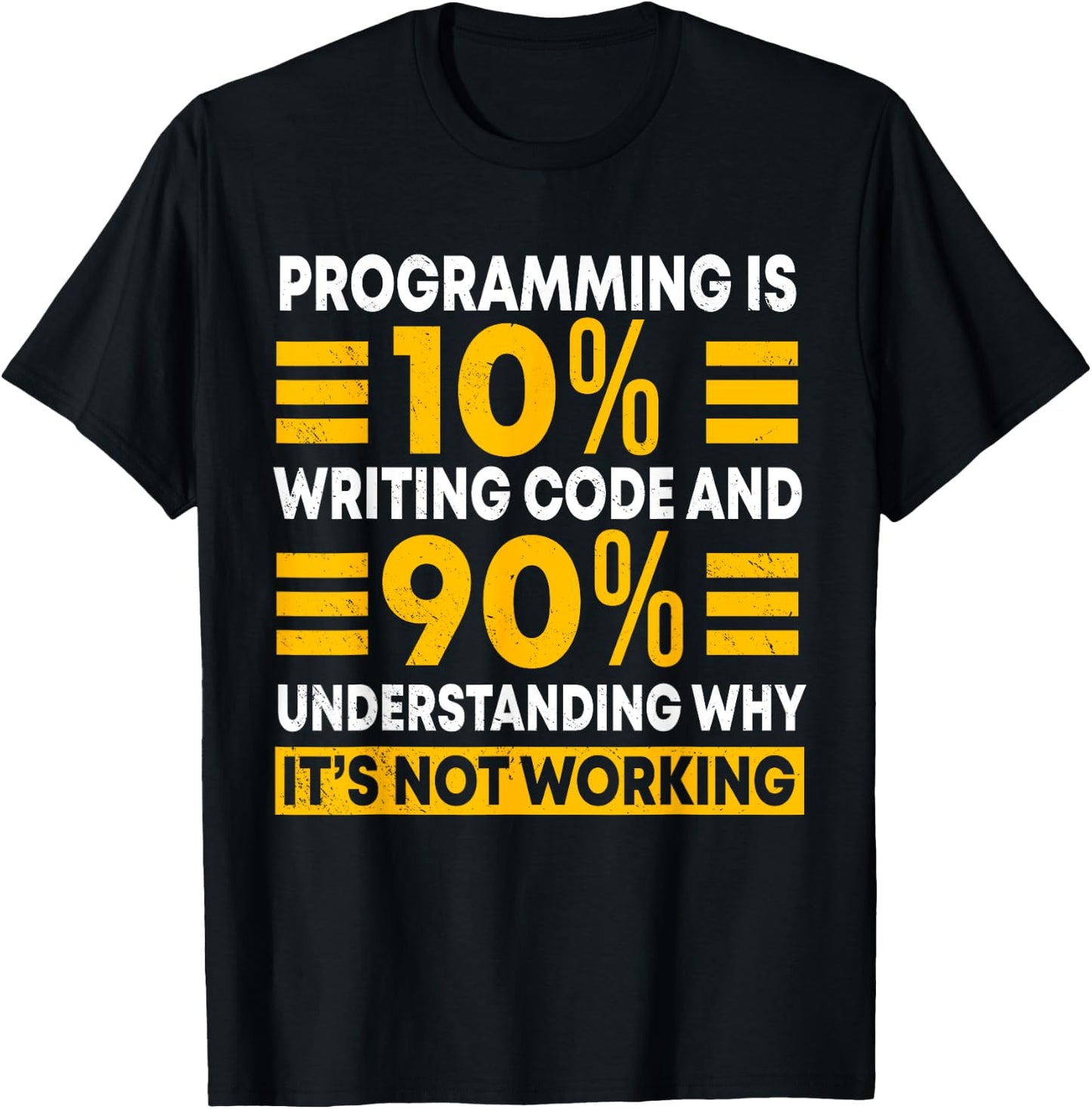 Programmer Software Developer Computer Engineer Coding T-Shirt - T-Shirt | Black