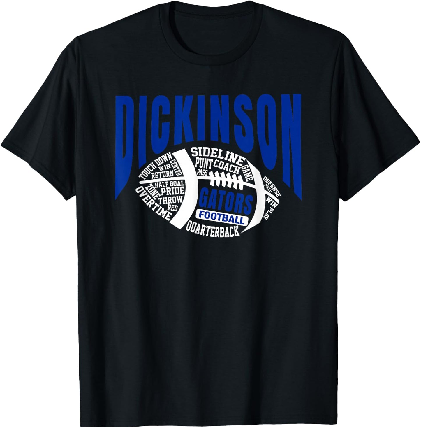 Dickinson High School - Dickinson Gators T-Shirt - T-Shirt | Black