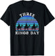 Three Kings day Feliz Dia De Reyes Christian faith Epiphany T-Shirt - T-Shirt | Black