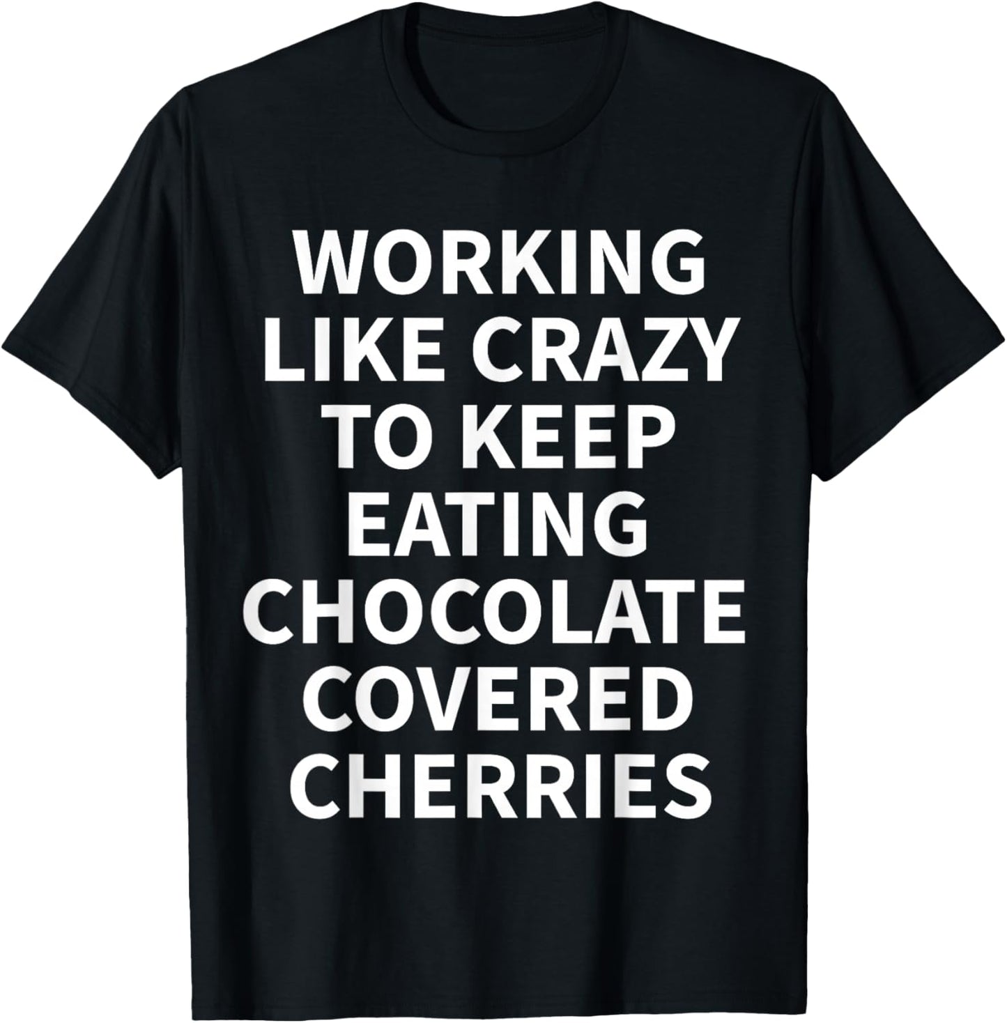Chocolate Covered Cherry Apparel - Cute Funny Cherry Design T-Shirt - T-Shirt | Black