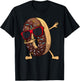 Funny Dabbing Donut Art Women Kids Youth Donut Lover T-Shirt - T-Shirt | Black