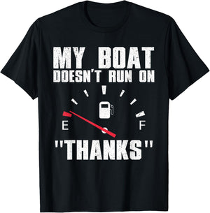 Funny Boat Art Women Boating Watercraft Boat Lovers T-Shirt - T-Shirt | Black