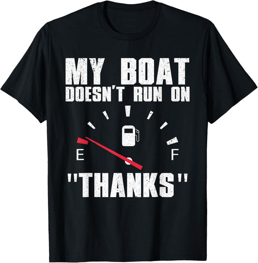 Funny Boat Art Women Boating Watercraft Boat Lovers T-Shirt - T-Shirt | Black