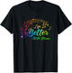 Life Is Better With Music Notes Teen Girl Women Musician T-Shirt - T-Shirt | Black