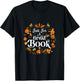 Fall For A Great Book Reading Librarian Autumn Teacher T-Shirt - T-Shirt | Black