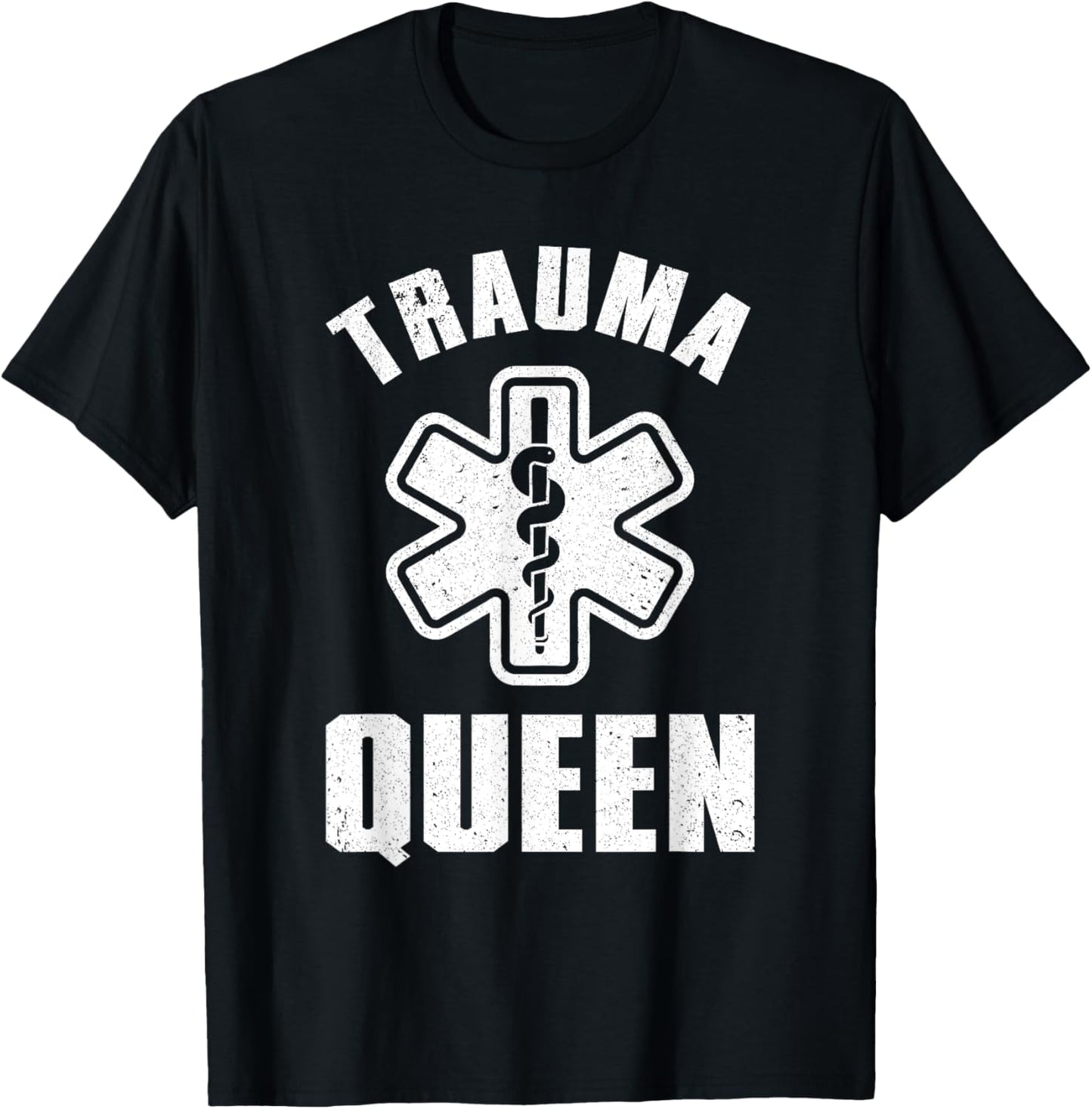 Funny Paramedic Design Girls EMT Trauma Paramedic T-Shirt - T-Shirt | Black