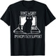 Cat Don't Worry I'm from Tech Support T-Shirt - T-Shirt | Black