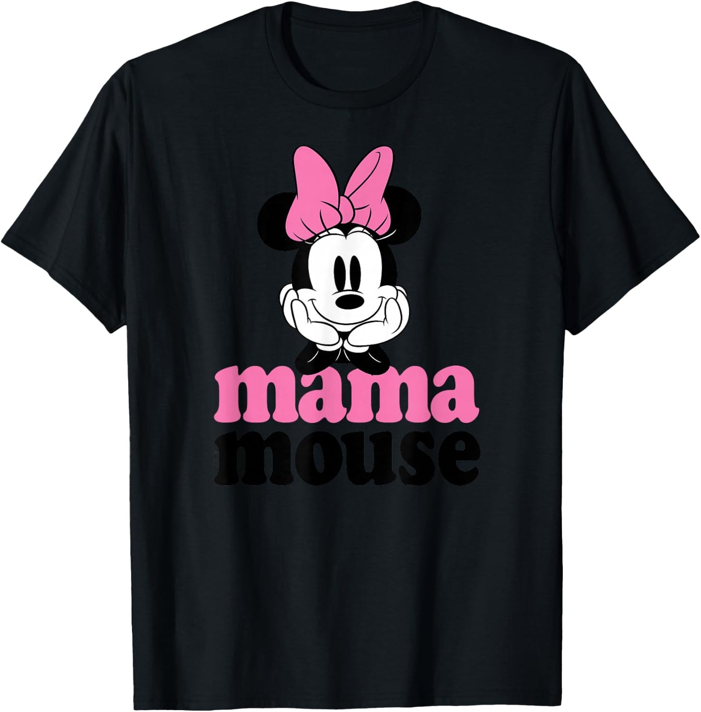 Minnie Mouse - Mama Mouse T-Shirt - T-Shirt | Black