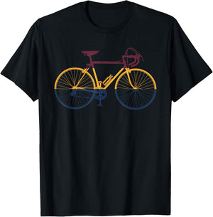 Vintage Cycling Funny Classic Bicycle Bicycling Lover Outfit T-Shirt - T-Shirt | Black