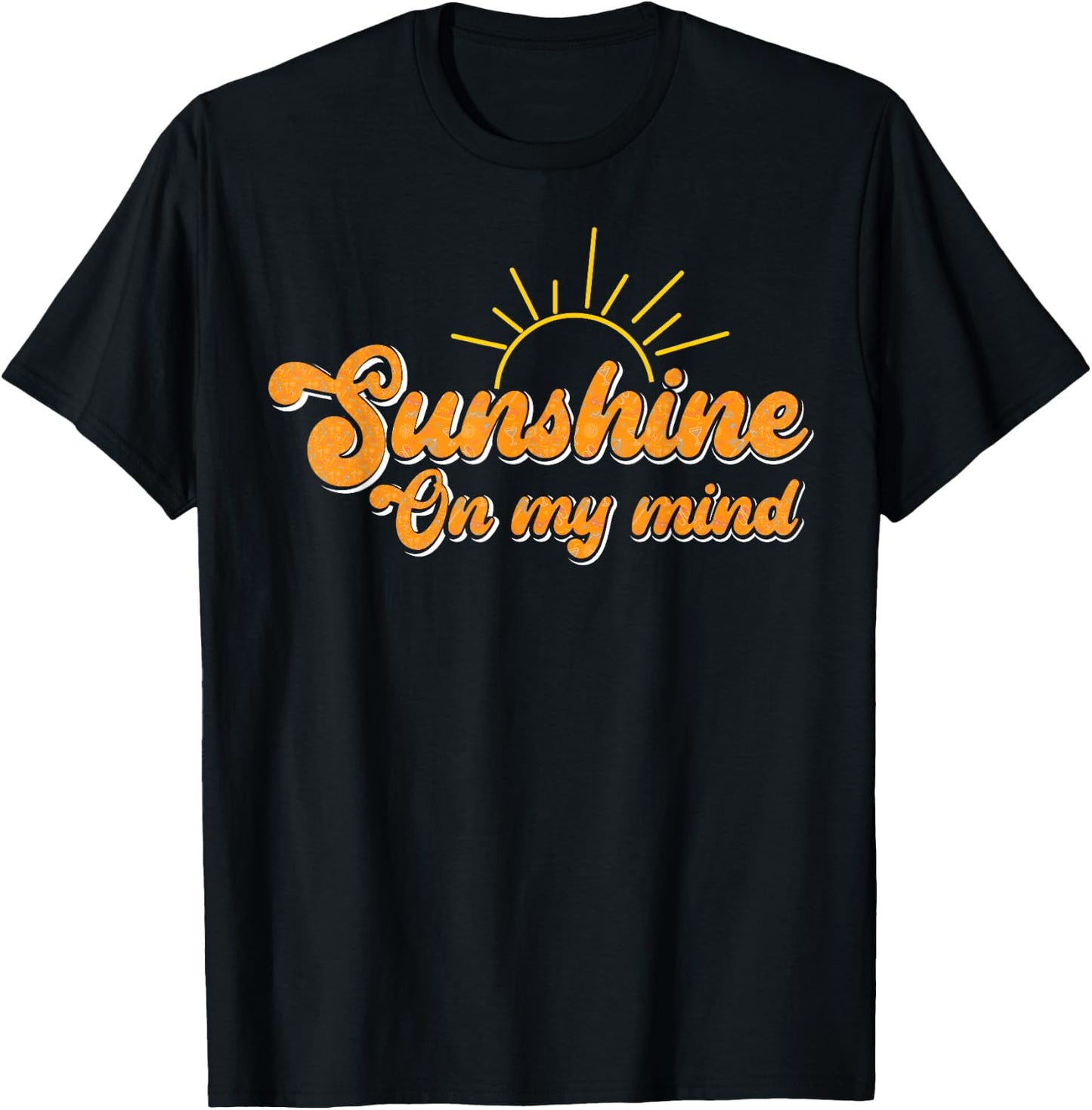 Sunshine On My Mind T-Shirt - T-Shirt | Black