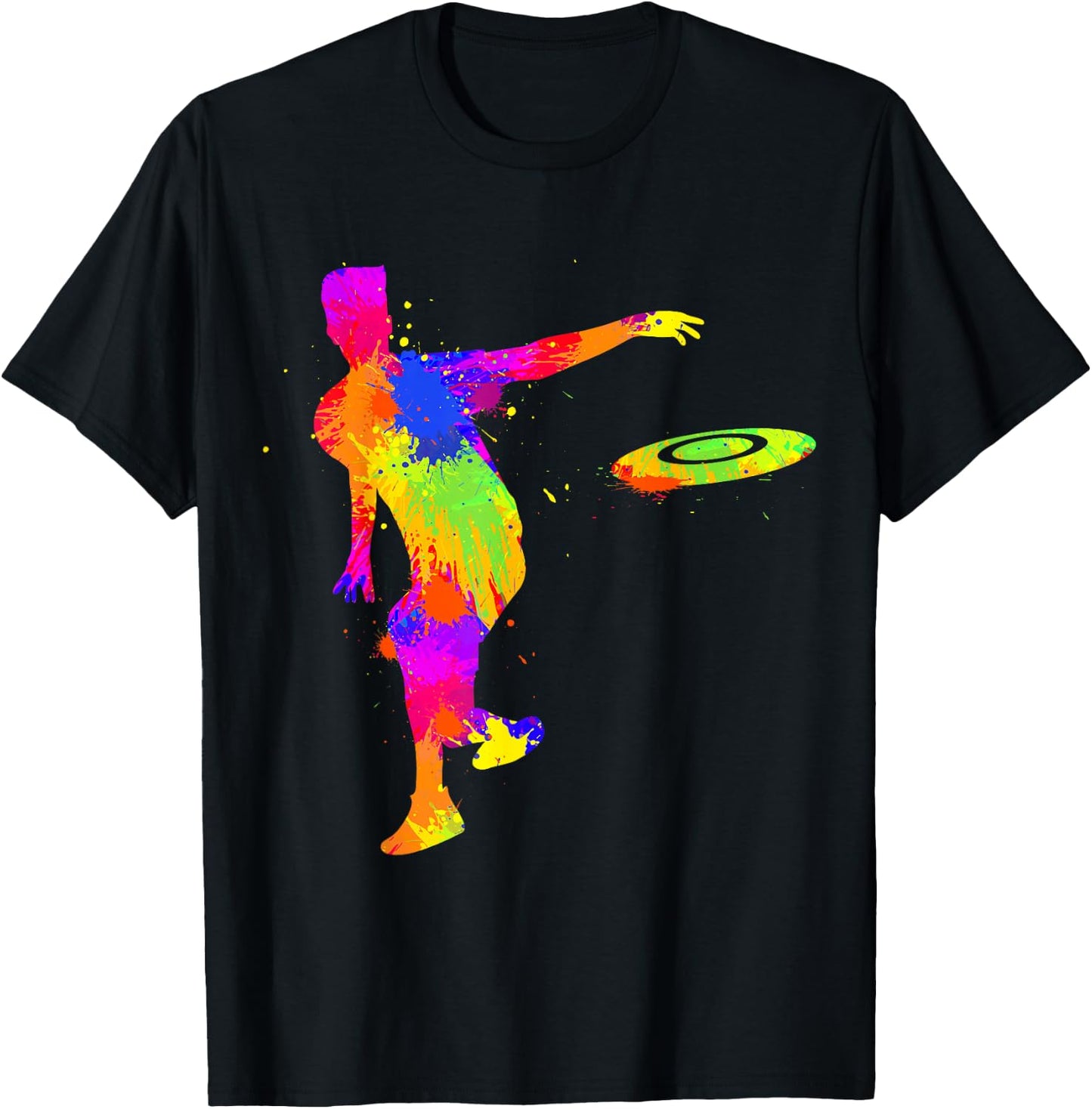 Disc Golf Disc Golf Frisbee T-Shirt - T-Shirt | Black