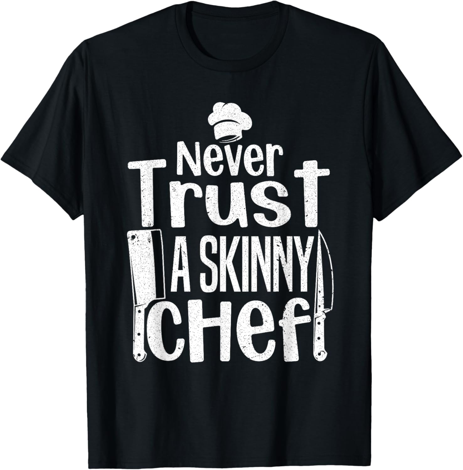 Funny Chef Design Women Culinary Chef Cook Cooking T-Shirt - T-Shirt | Black