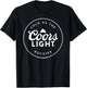 Coors Light - Coors Logo Badge T-Shirt - T-Shirt | Black