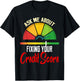 Ask About Fixing Your Credit Score Funny Repair T-Shirt - T-Shirt | Black